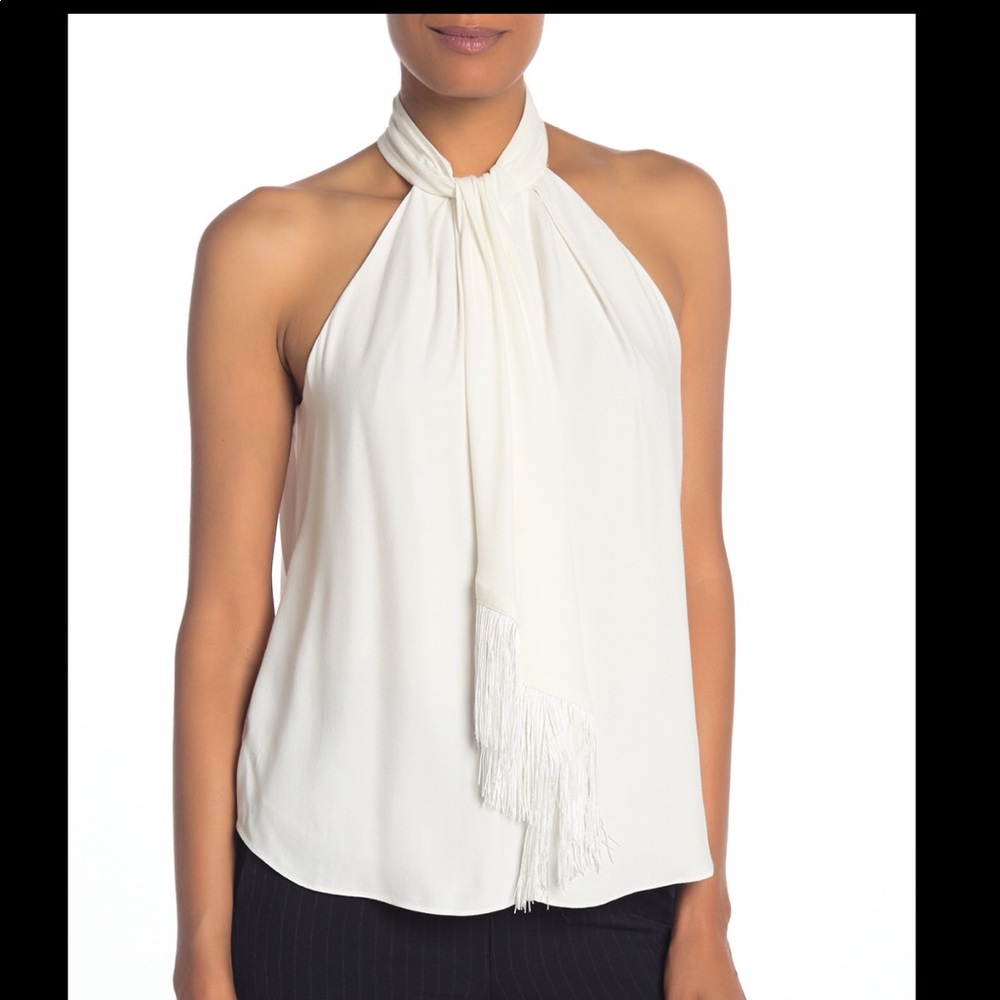 Joie Leikyn Fringe top